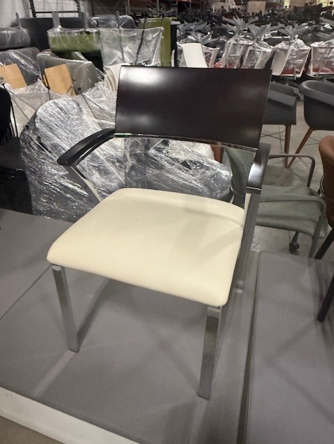 OFS Guest Chairs with Cream Seat