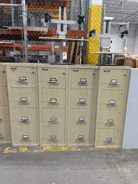 Fireking 4-Drawer Vertical Files