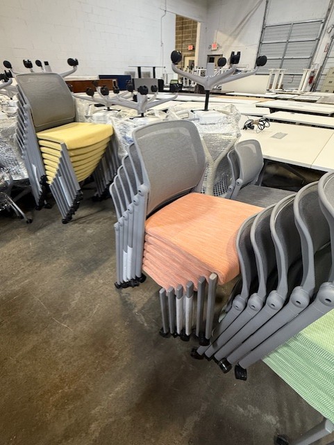 Allsteel Stacking Side Chairs
